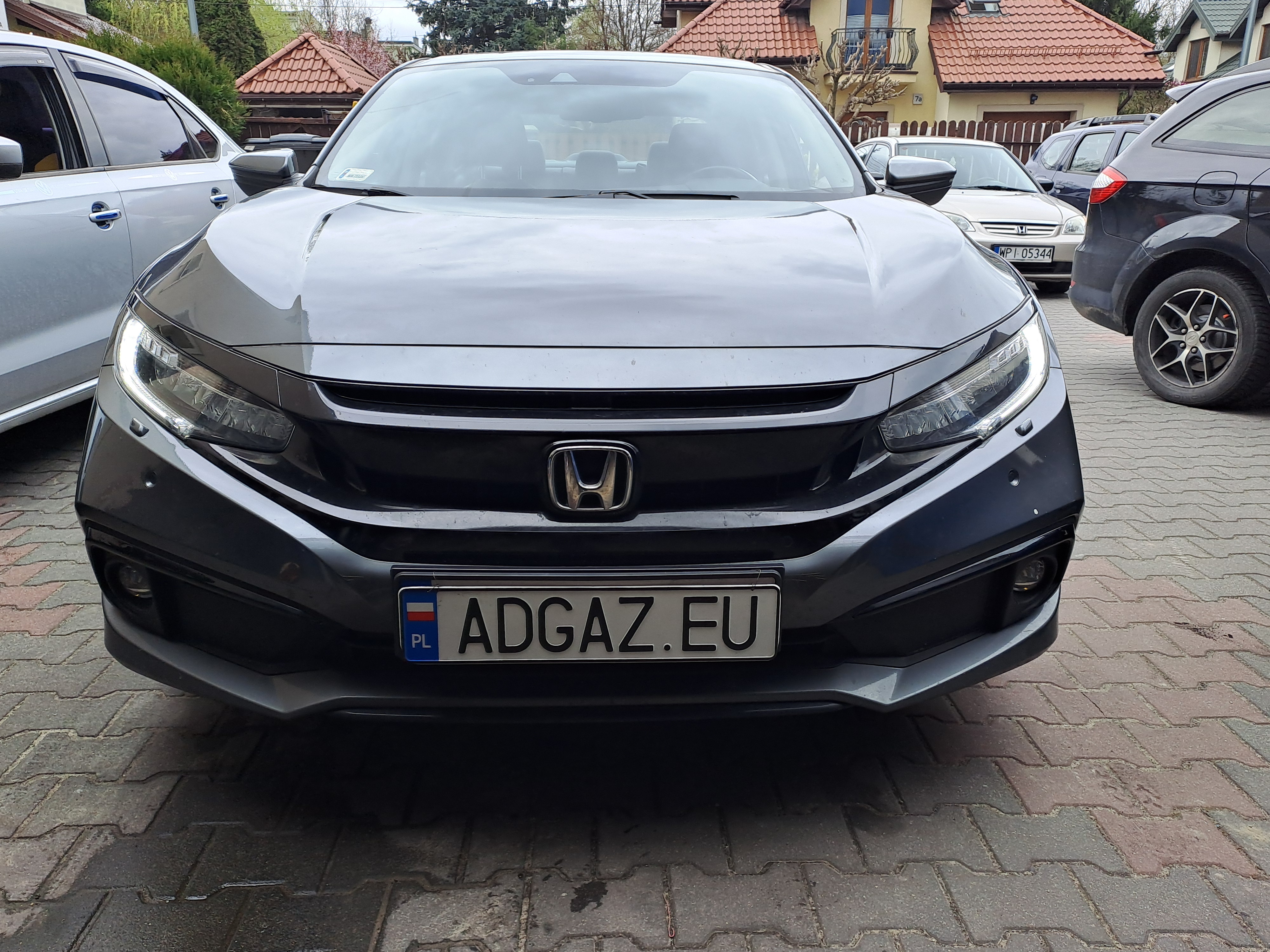 Honda Civic wymiana tarczy hamulcowych